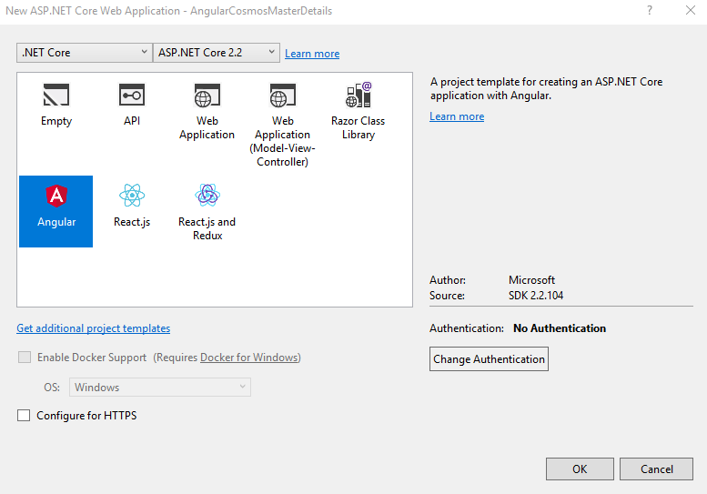 Master-Details App In Angular With Cosmos DB Using Embedded Data Modeling